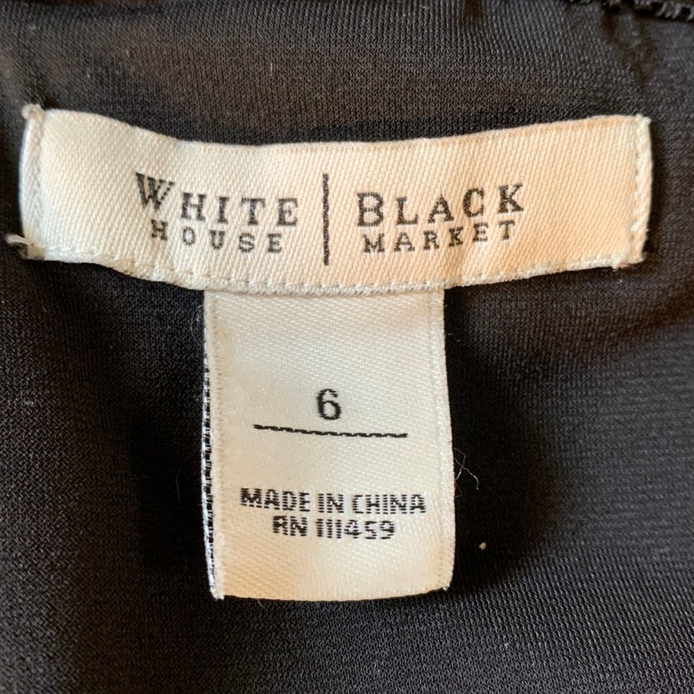 White House/Black Market Women’s Dressy Black Dress - Picture 2 of 5